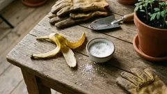Una buccia di banana e un pizzico di sale: un trucco che sorprenderà anche i giardinieri più esperti